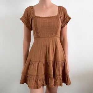 American Eagle Outfitters Brown Mini Dress